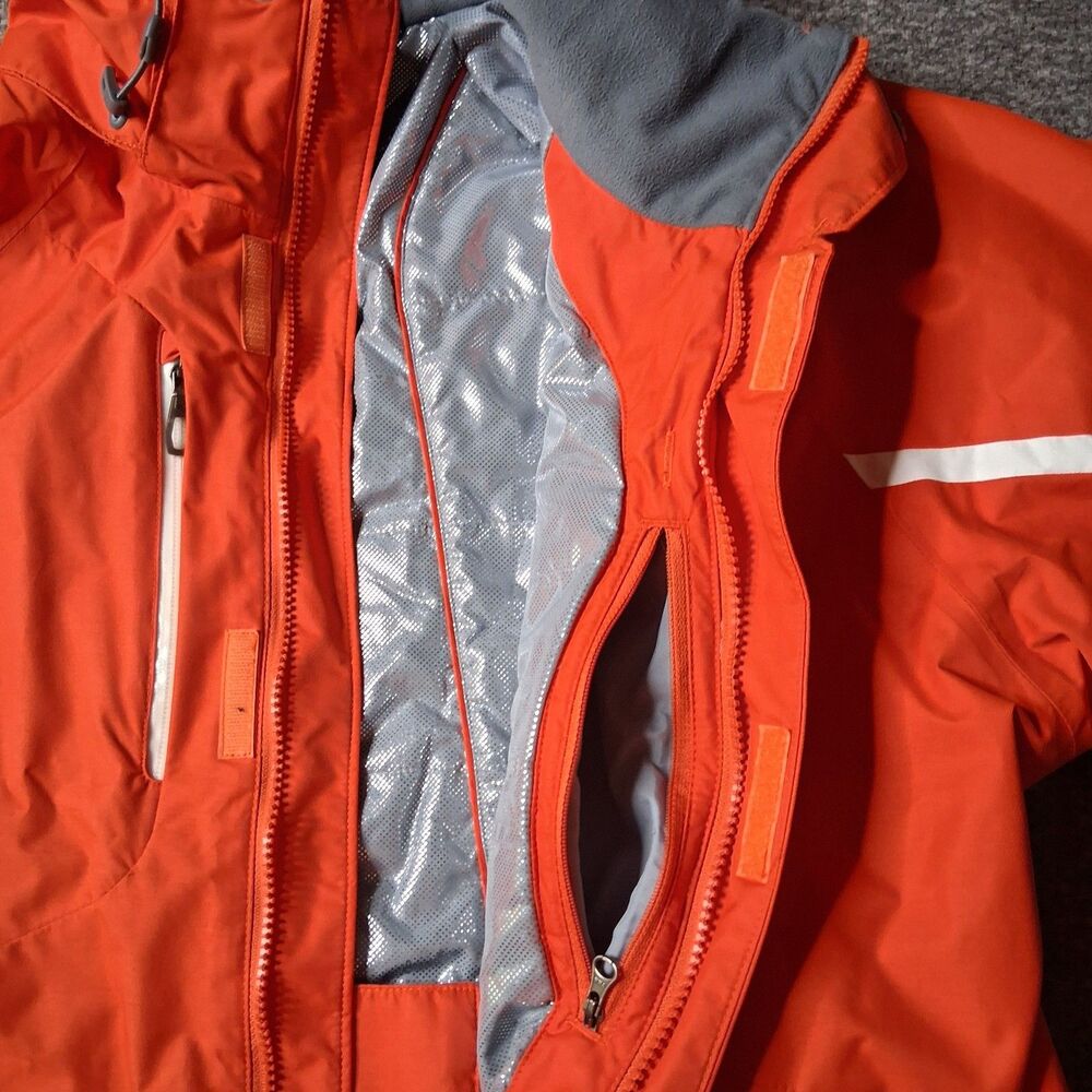 Columbia Women's Omni-Heat Waterproof Ski Jacket Orange Size L - Picture 6 of 16